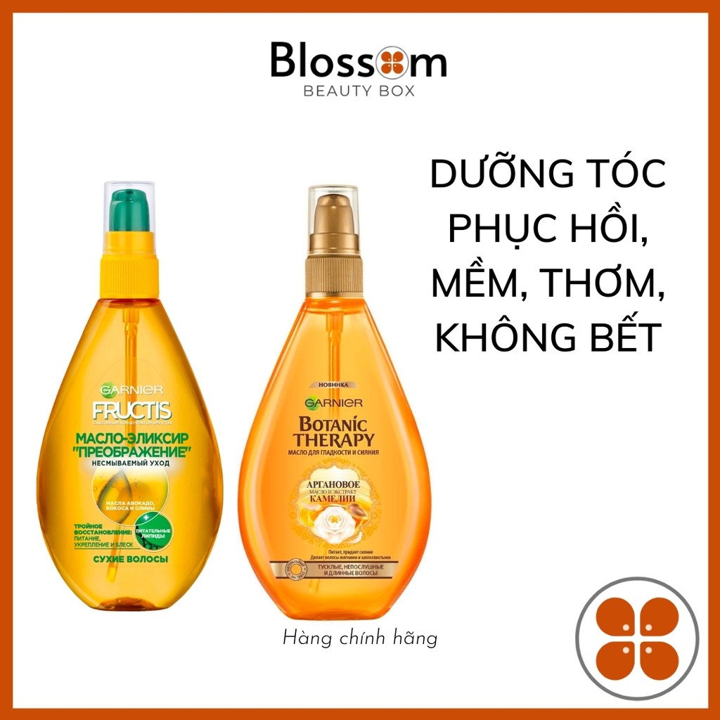 [dưỡng tốt ko bết] Dầu dưỡng tóc Garnier Argan Botanic Therapy Ultra Doux