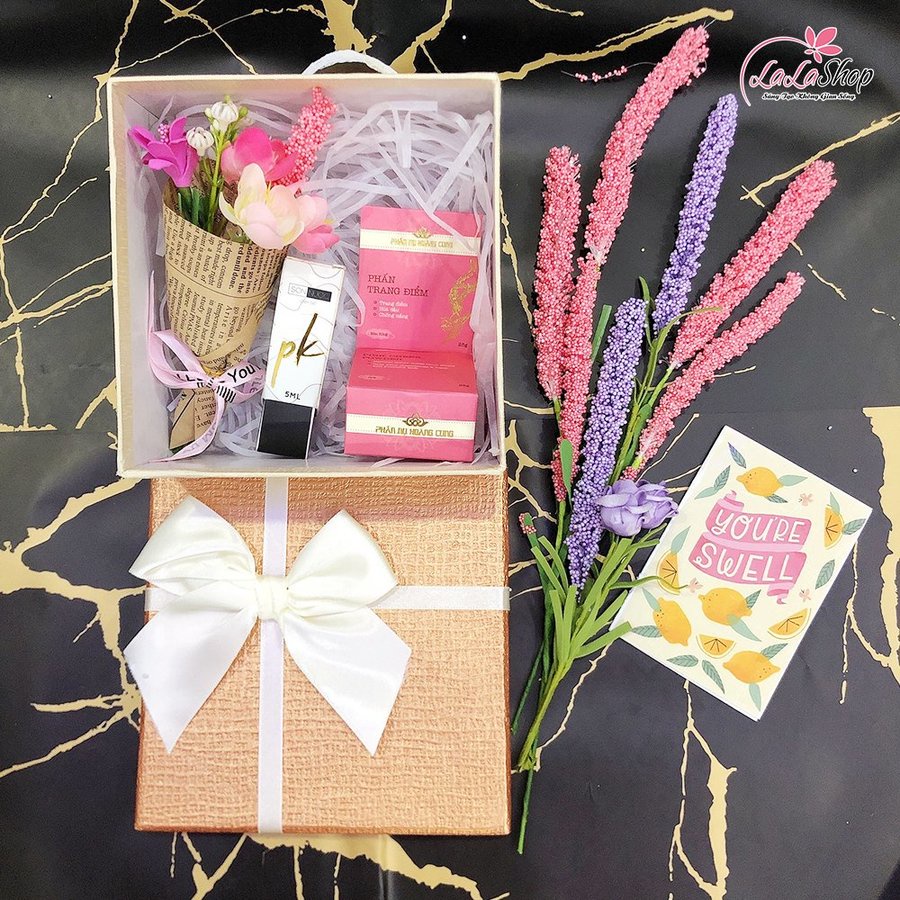 Set quà tặng kèm mỹ phẩm làm quà cho mẹ, bạn gái/người yêu món quà ý nghĩa cho 20/11, 8/3 và valentine - Giá cực ưu đãi