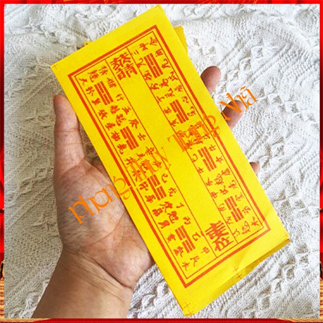 Tờ Di Hiệu Bát Hương Chuyên Dùng Bốc Bát Hương