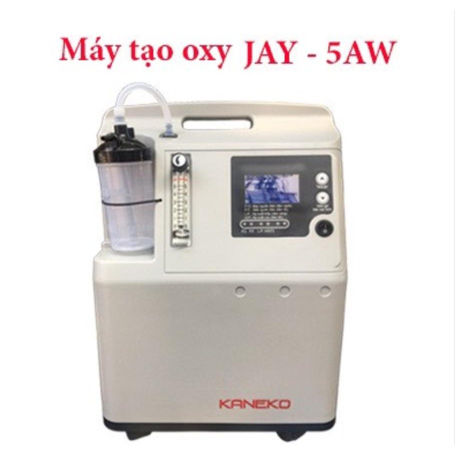 [Chuẩn Kaneko] Máy tạo oxy 5 lít / phút Kaneko Jay-5aw, nhập khẩu chính hãng, bảo hành 12 tháng