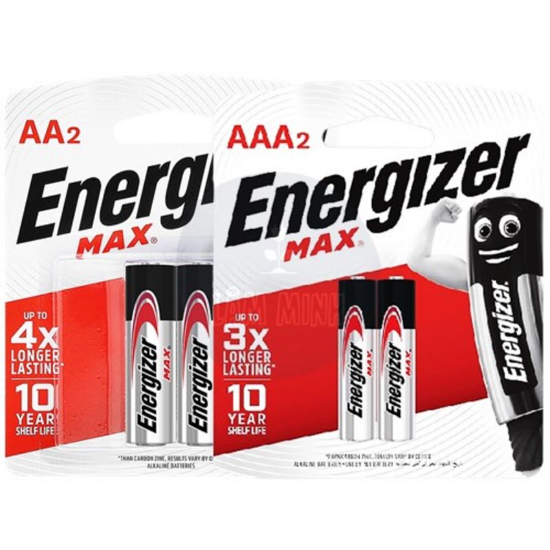 PIN TIỂU ENERGIZER MAX AAA E92BP2 VỈ 2 VIÊN