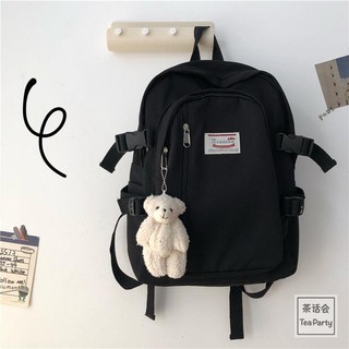 Ba Lô Học Sinh Phong Cách Retro Hàn Quốc