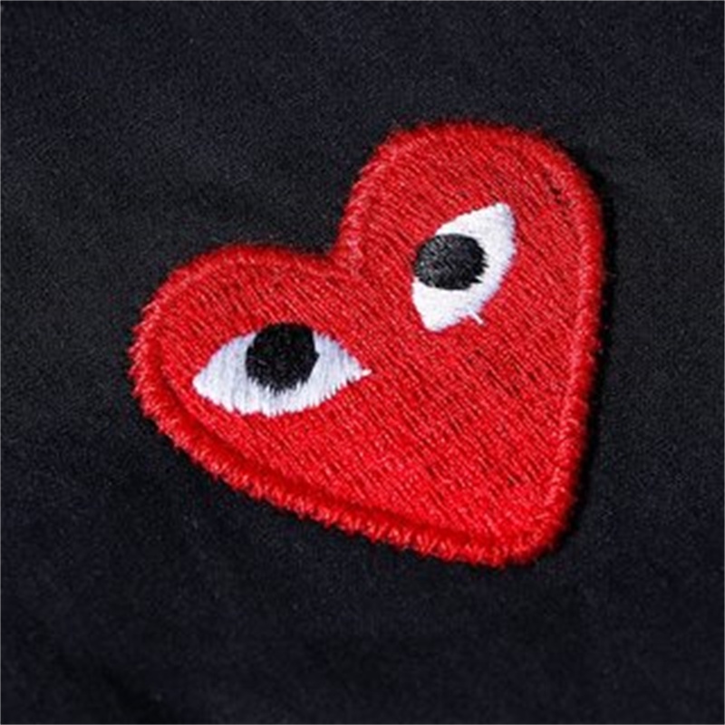 Áo Sơ Mi Cotton Tay Dài Thêu Hình Trái Tim Thời Trang Dành Cho Nam Và Nữ