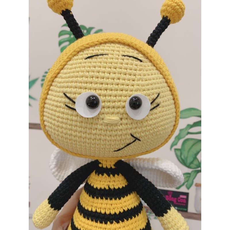 Bé ong vàng_ gấu bông len handmade