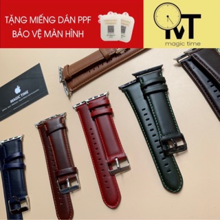 [TẶNG PPF BẢO VỆ MÀN HÌNH] Dây Da Béo Dành Cho Apple Watch