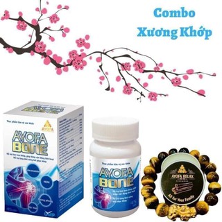 Combo 2 hộp( Ayofa Bone + cao Ayofa Relax) hỗ trợ cho bệnh xương khớp