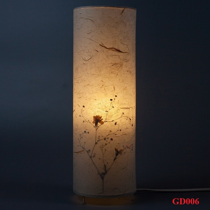 Đèn Ngủ Để Bàn Giấy Dó Vietmake Thanh Lịch Sang Trọng, Đèn Thiết Kế Trang Trí Phòng Khách Phòng Ngủ