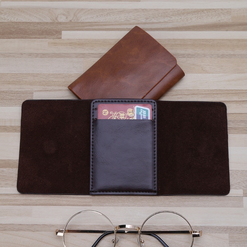 Ví Da Nam Châm Dạng Gập Cho Nam