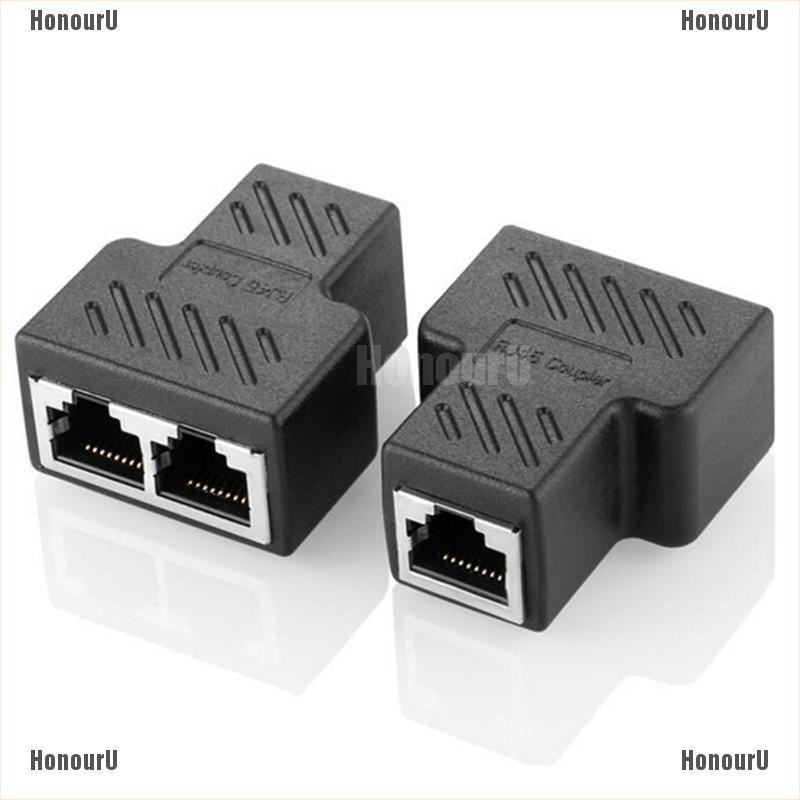 Đầu chia cổng mạng LAN RJ45 1 sang 2