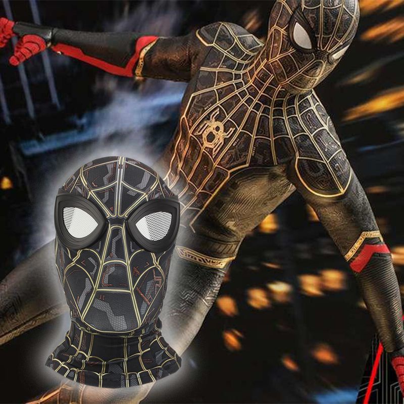 Spider-Man black Mask Spiderman Christmas Headwear Superhero Cosplay