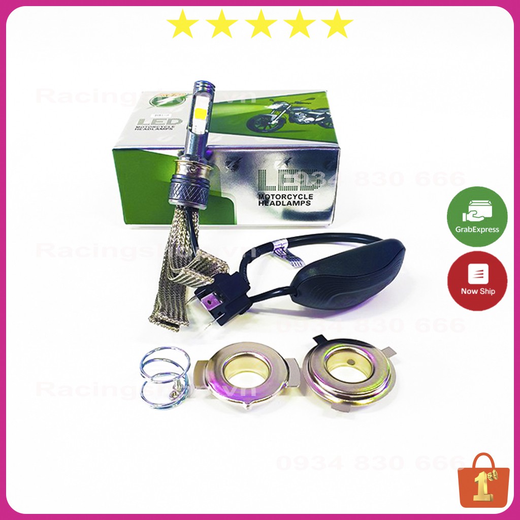 Đèn Led Xe Máy LEDVNRACING Đèn Pha Trợ Sáng ️🏆 CHÍNH HÃNG RTD ️🏆 LẮP Ô TÔ XE MÁY - Hàng Chất Lượng Cao Loại 1