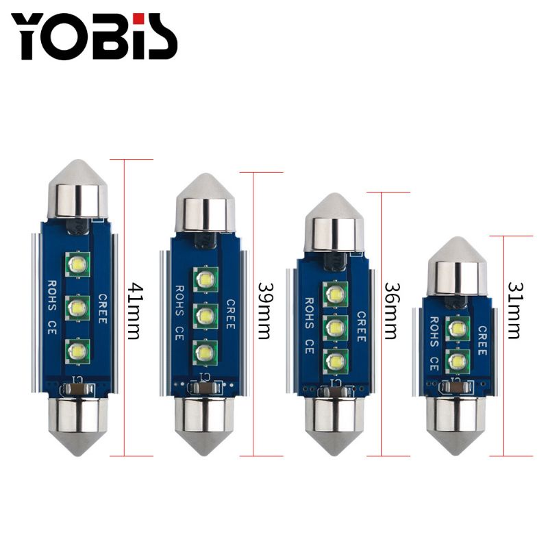 Đèn Led trần xe hơi cao cấp Siêu Sáng | Chip led Cree đủ kích thước