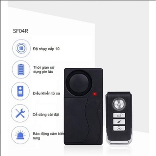 Cảm Biến Rung Báo Động Độc Lập, Còi Tìm Xe, Chống Trộm