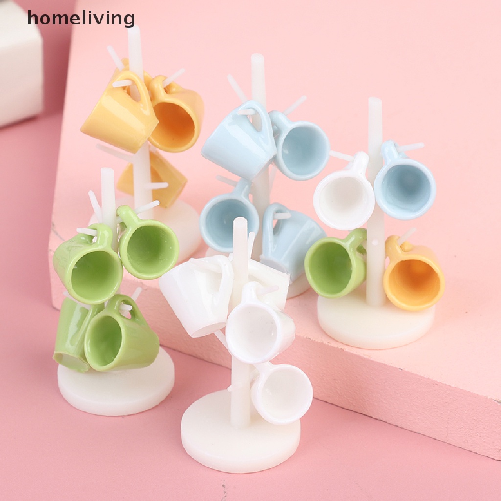 Giá Đỡ Ly Rượu Bằng Nhựa Tiện Dụng Cho Nhà Búp Bê