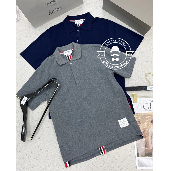 Áo Phông Polo Thom Browne Viền Lưng