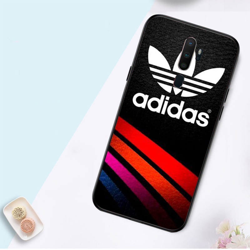 Ốp Lưng Silicone In Logo Adidas Cho Oppo A8 A31 2020 A37 A39 A57 A77 A83 A91 A52 A72 A92 A92S A93