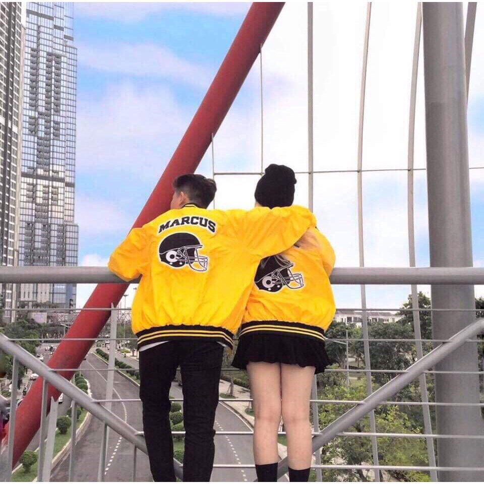 ÁO KHOÁC DÙ PHỐI THÂN IN SIÊU KUTE - CÓ CỔ - ÁO ĐÔI CHO NAM NỮ SIÊU ĐẸP