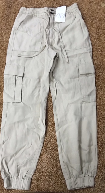 **ZARA AUTHENTIC** Quần kaki zara auth sz xs-34 newtag