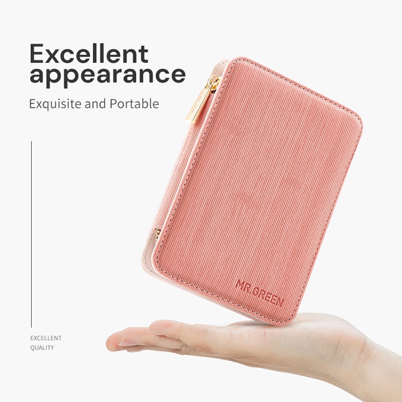 MR.GREEN Bộ 7 dụng cụ làm móng bằng thép không gỉ an toàn tiện lợi