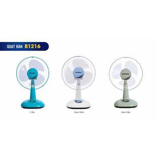 Quạt bàn B3 Senko B1216, bảo hành 24 tháng, giao màu ngẫu nhiên