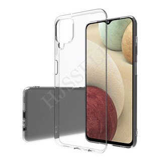 Ốp điện thoại tpu silicon mềm trong suốt cho Samsung Galaxy A12 M12