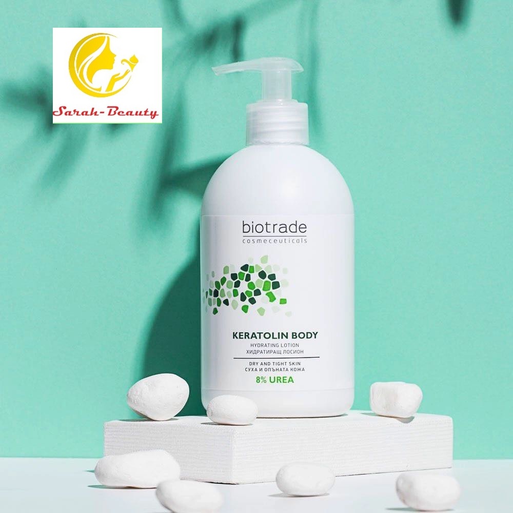 [Chính Hãng] Lotion dưỡng thể cấp ẩm Biotrade Keratolin Hydro Body Lotion 8% Urea 400ML