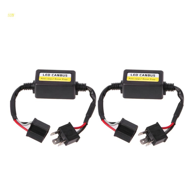 Set 2 Bộ Giải Mã Điện Trở Không Lỗi Cho Đèn LED Sương Mù Xe Hơi