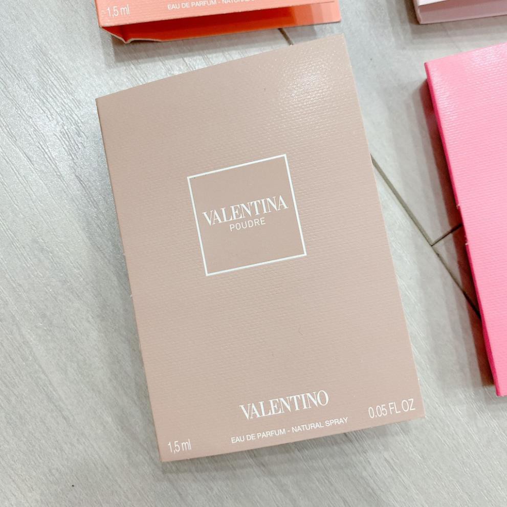 Vial Mẫu Thử Nước Hoa Mini Valentino Valentina Blush - Donna - Poudre - Pink Đủ Loại 1.5ml