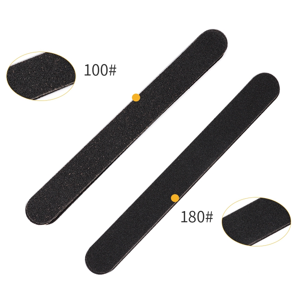 Bộ 100 cái dũa móng tay FOREVERLILY hai mặt cát thay thế bằng thép không gỉ