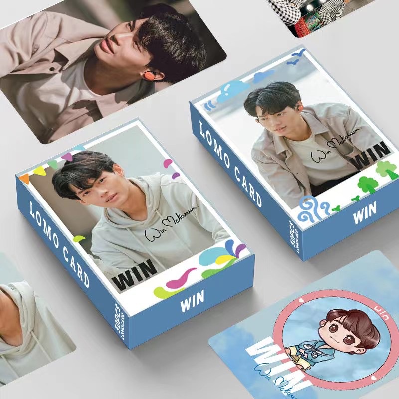 Thailand Boys WIN Photocard Double-sided Color Printing Lomo Card
