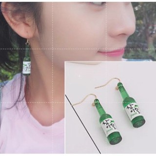 Bông tai chai rượu