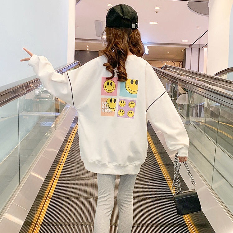 Áo Sweater dáng rộng thời trang hàn quốc dành cho bé gái