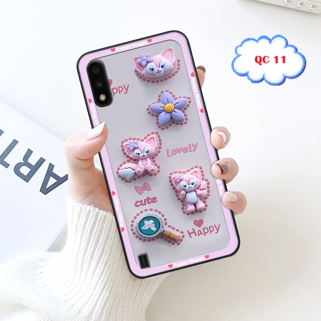 Ốp Samsung A01 / A02 in hình hoạt hình cute, dễ thương , đáng yêu