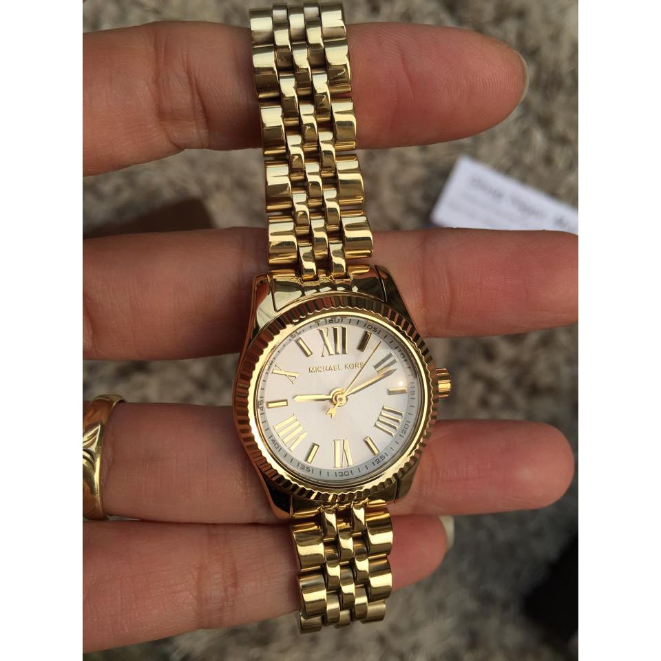 Đồng Hồ Nữ Michael Kors Lexington Gold MK3229