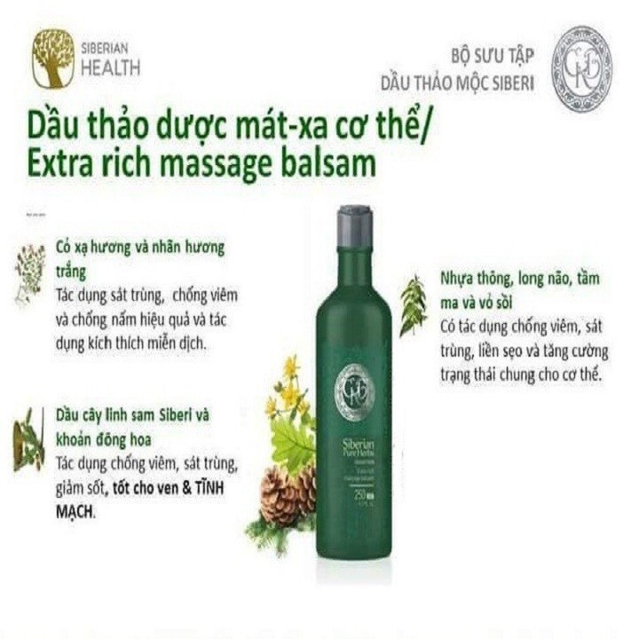 Dầu thơm Extra Rich Massage Balsam