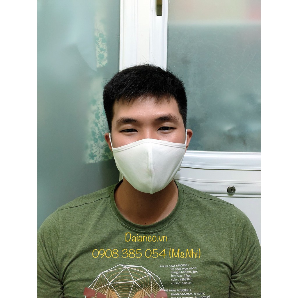Eco Mask- Combo 10 cái khẩu trang vải kháng khuẩn- Tái sử dụng hơn 30 lần giặt- Kèm hình thật | BigBuy360 - bigbuy360.vn