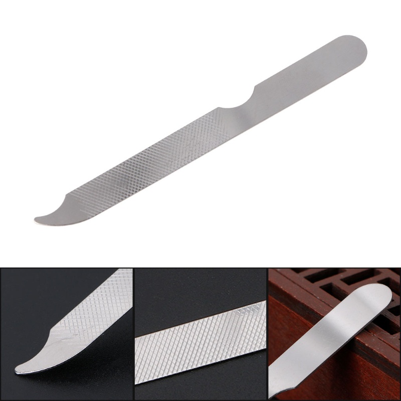 Set 10 Dụng Cụ Dũa Móng Tay Bằng Thép Không Gỉ Hai Mặt Tiện Dụng