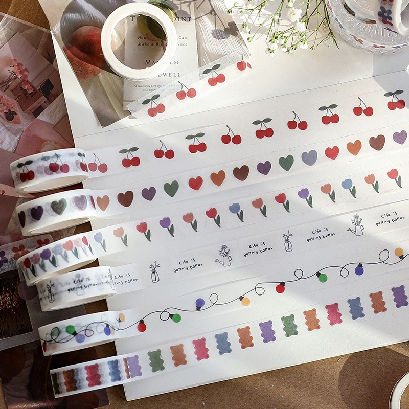 Miếng dán trang trí sổ tay DIY phong cách retro đơn giản