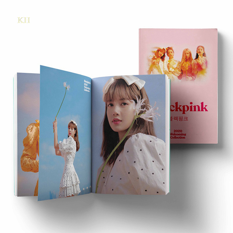 Cuốn Album Ảnh 23 Trang Lưu Niệm Hình Nhóm Nhạc Blackpink