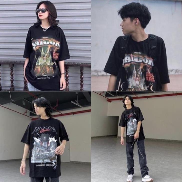 Áo Thun Local Brand Hades Sài Gòn Hà Nội Nam Nữ Tay Lỡ Unisex Ulzzang Hot 2022 Đẹp