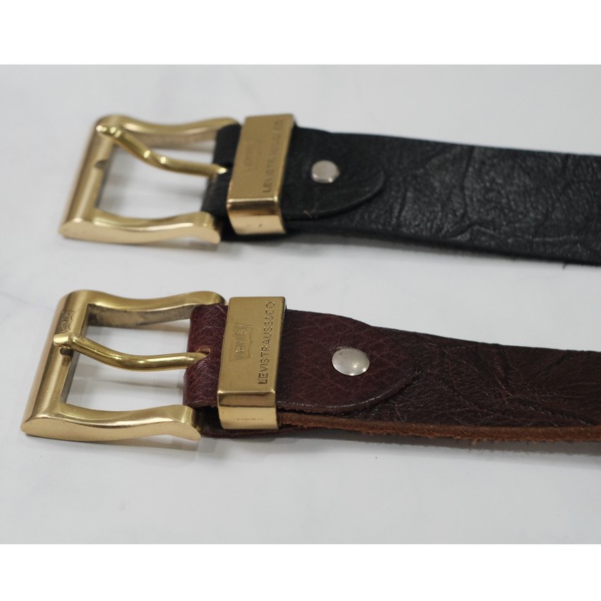 Dây Nịt Da Bò Tự Nhiên Cao Cấp Mặt Đồng Đúc LB002