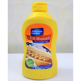 [CHAI LỚN 397g] MÙ TẠT VÀNG [USA] AMERICAN GARDEN Yellow Mustard (halal)