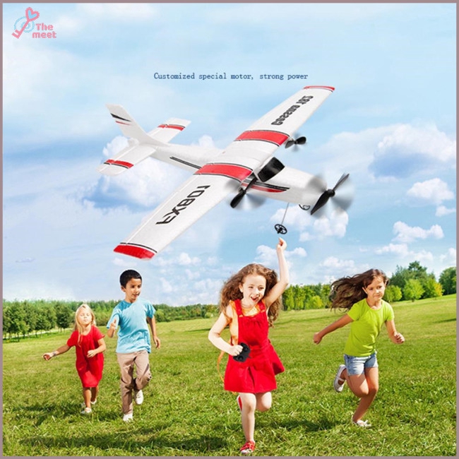 Đồ chơi máy bay điều khiển từ xa FX801 RC 2.4G 2CH RTF tiện dụng