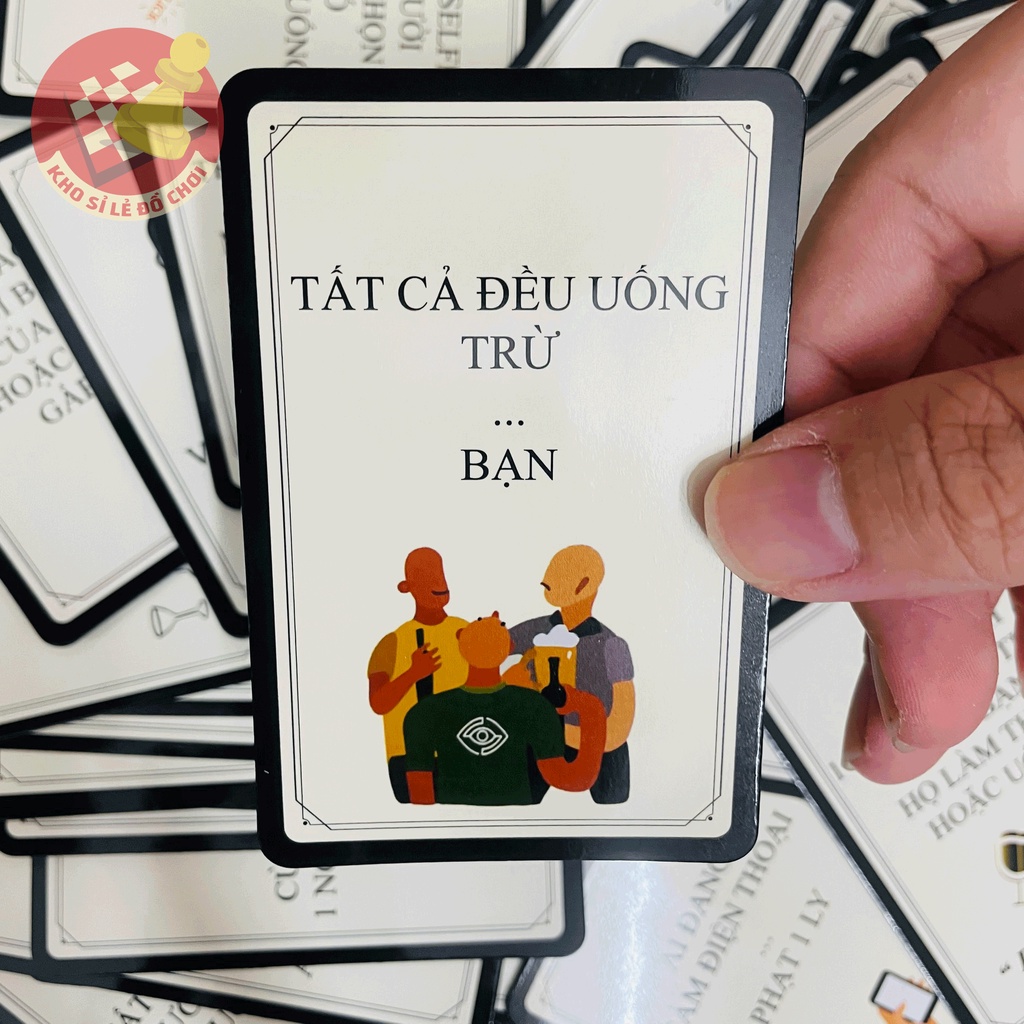 Bộ bài gây cười &quot;Phê Far&quot; - Drinking Game chơi vui vẻ với bạn bè hội nhóm, đem lại cảm xúc gần gũi