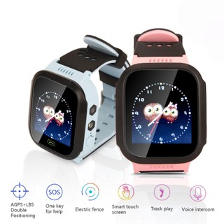 Đồng Hồ Định Vị Trẻ Em Thông Minh GPS Tracker G900 Tích Hợp Camera Và Đèn Pin Siêu Sáng ( Xanh Dương + Hồng )