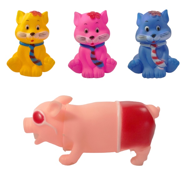 Thú Chút Chit Thả Bồn Tắm Dễ Thương Cho Bé Trai Và Bé Gái Khủng Long Vịt Phao Bơi Bằng Cao Su