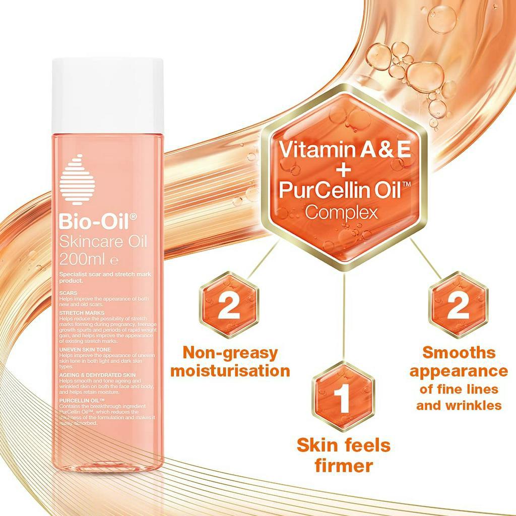 Dầu dưỡng Bio Oil Skincare Oil 200ml chống rạn da mờ thâm sẹo Úc