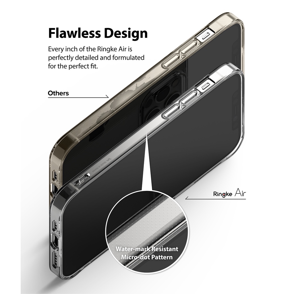 Ốp điện thoại Ringke Air tương thích cho iPhone 12 12 Pro 12 Pro Max Ốp lưng điện thoại TPU mềm mại và đơn giản
