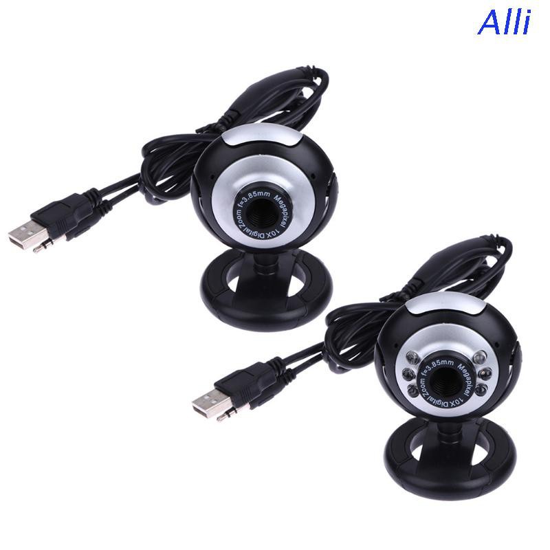 Webcam Usb Tích Hợp Micro Có Đèn Led Hỗ Trợ Quay Video Ban Đêm Cho Máy Tính | BigBuy360 - bigbuy360.vn