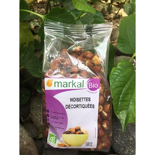 Organic - hạt phỉ đã bóc vỏ hữu cơ markal 250g